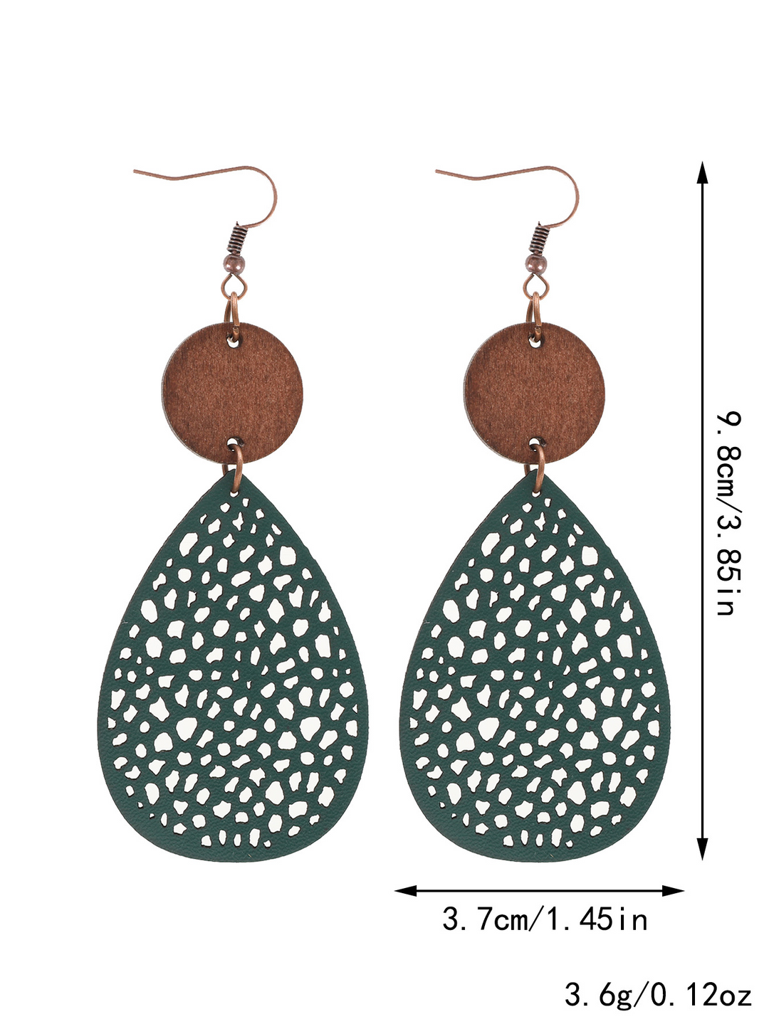 Beatryce | Vintage-Inspired Filigree Drop Earrings - Maison Léa &amp; Lou