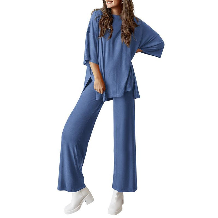 HARLOWI™ – Everyday Relaxed Fit Pullover &amp; Joggers Set - Maison Léa &amp; Lou