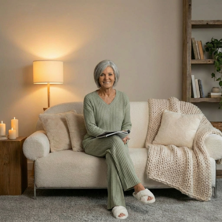 LunaRib™ | Soft Knit Lounge Set - Maison Léa &amp; Lou