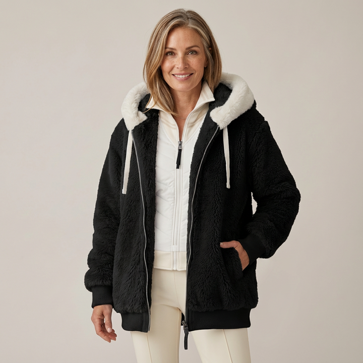 Éliane™ | Soft Hooded Jacket - Maison Léa &amp; Lou