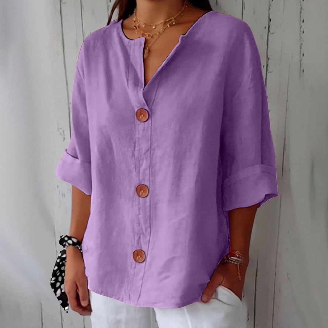 Julia™ | Lightweight Blouse - Maison Léa &amp; Lou
