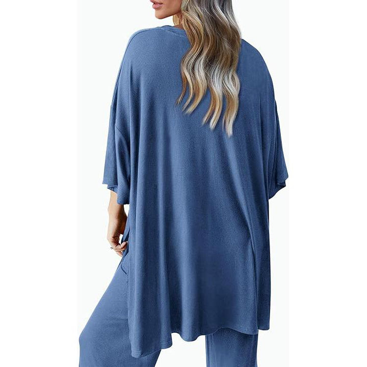 HARLOWI™ – Everyday Relaxed Fit Pullover &amp; Joggers Set - Maison Léa &amp; Lou