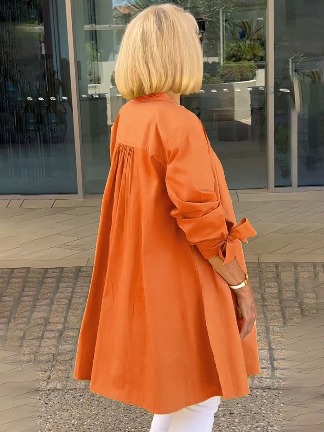 CÉLINA™ - Classy Long Shirt Jacket - Maison Léa &amp; Lou
