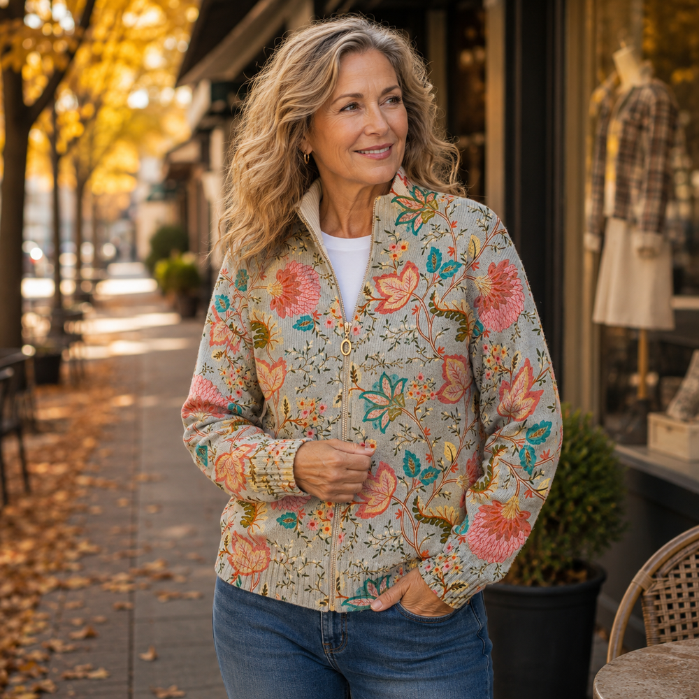 Xanthe™ | Vintage Floral Garden Print - Maison Léa & Lou