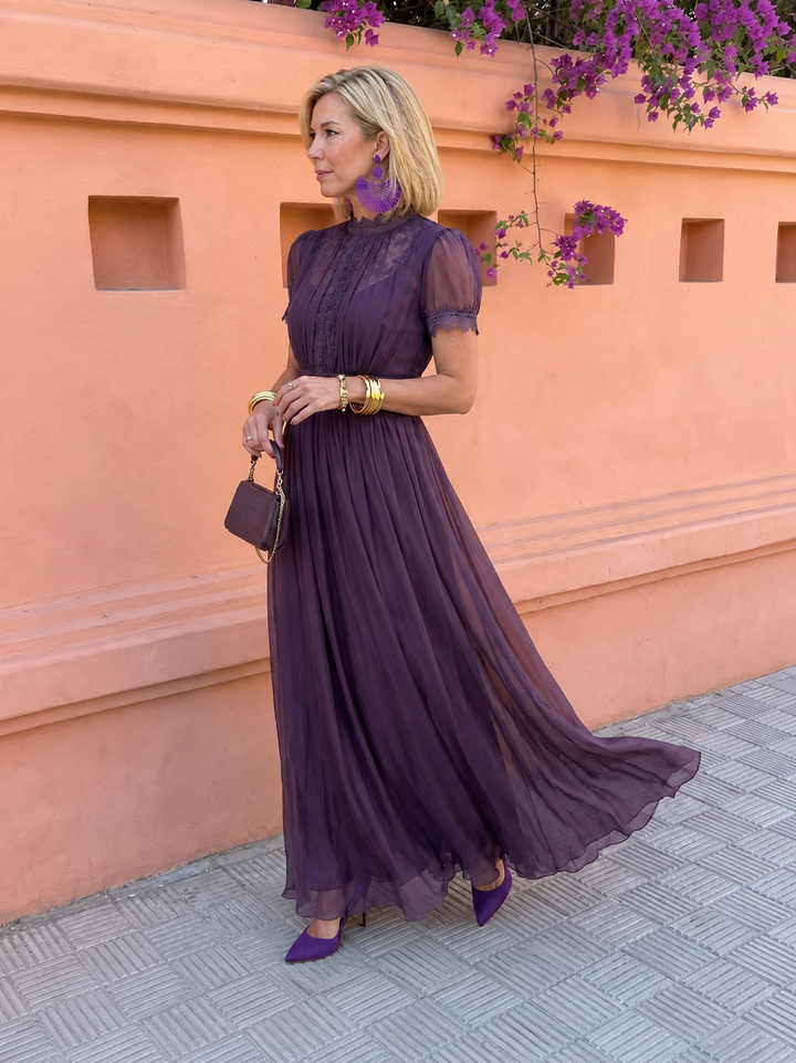 KALINA™ – ELEGANT LONG DRESS - Maison Léa &amp; Lou