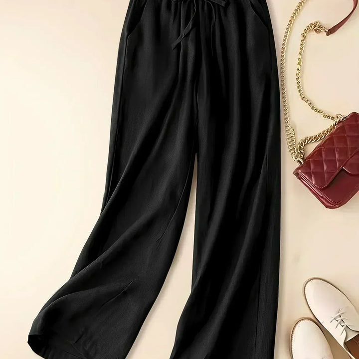 Tina - Pantaloni in Lino Relax