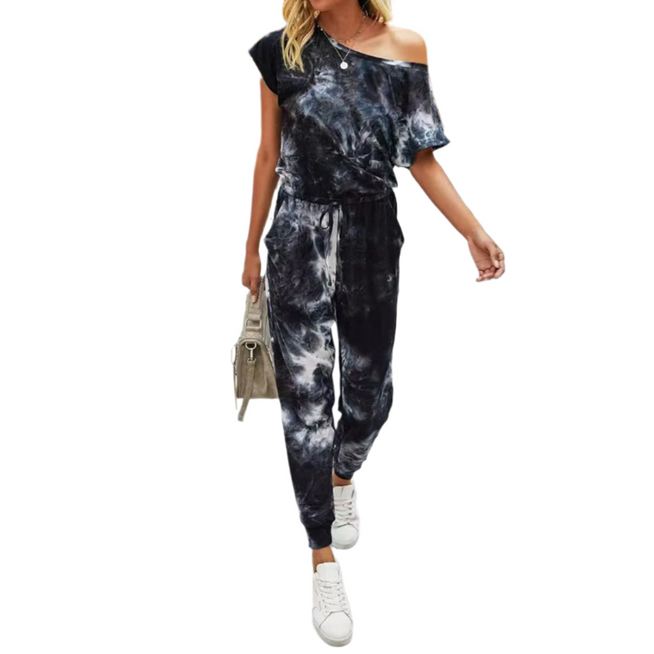 ADELFA™ – Effortless Off-Shoulder Summer Lounge Romper
