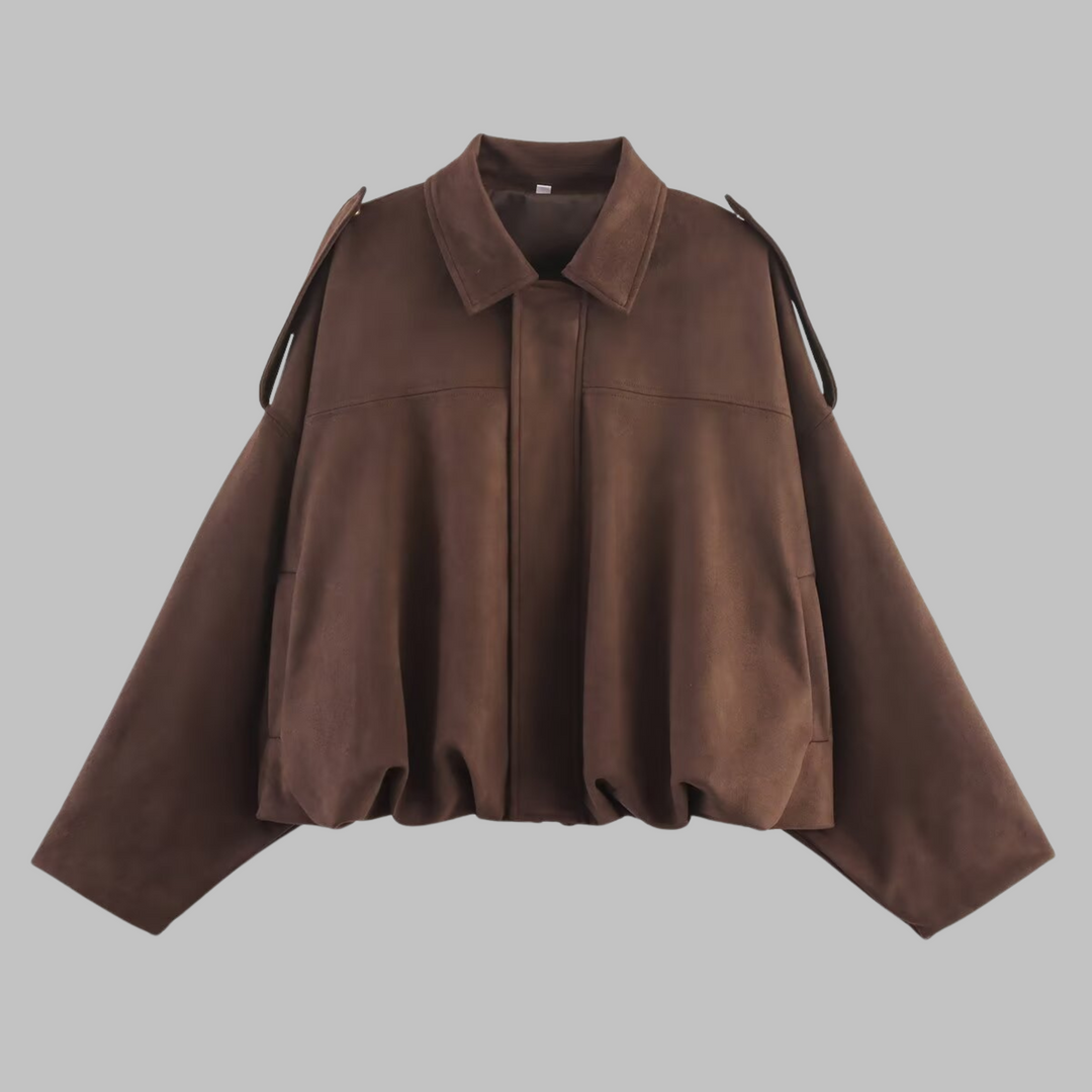 ARBANA™ - Comfy Loose Fit Military Jacket - Maison Léa &amp; Lou