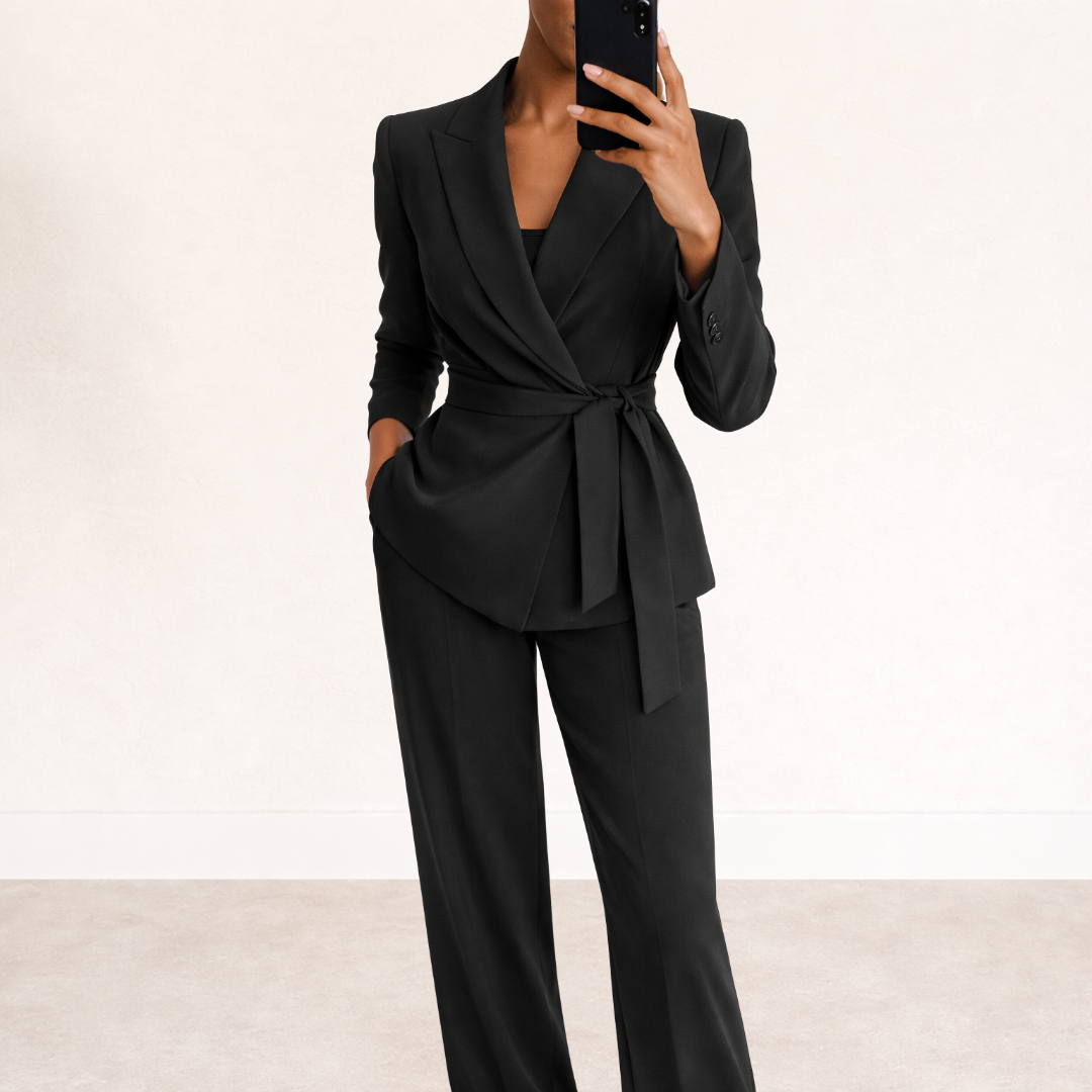 VERONICA™ | ELEGANT TWO-PIECE SUIT - Maison Léa &amp; Lou