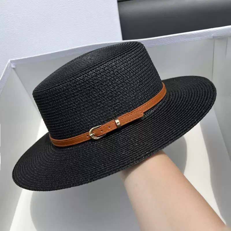 Odette | Belted Wide Brim Sun Hat - Maison Léa &amp; Lou