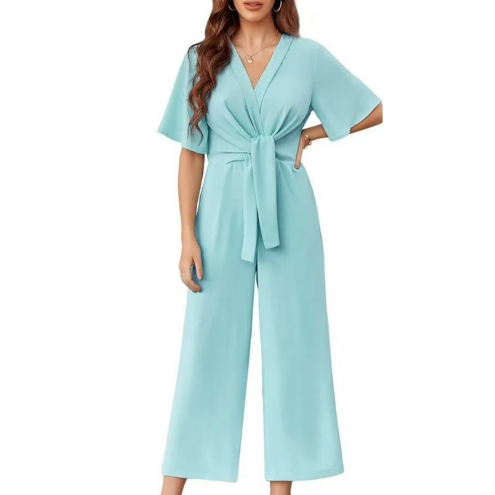 GABRIELLA™ - Elegant Summer Tie Knot Jumpsuits - Maison Léa &amp; Lou