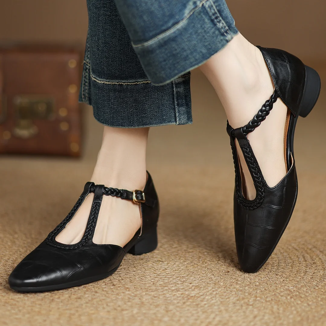 Leather™ | Mary Janes - Maison Léa &amp; Lou