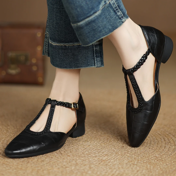 Leather™ | Mary Janes - Maison Léa &amp; Lou