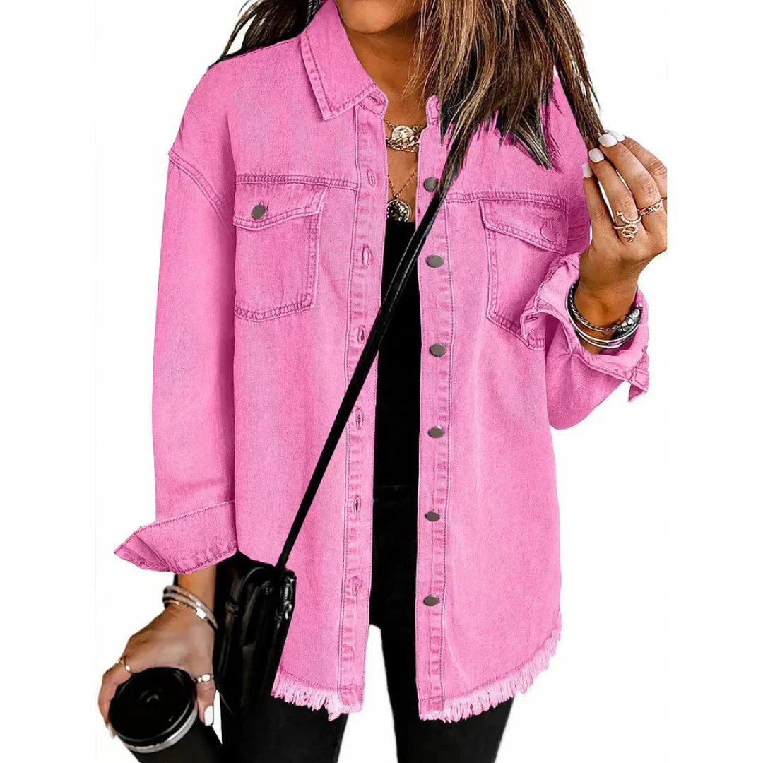 Katja™ | Denim Jacket - Maison Léa &amp; Lou
