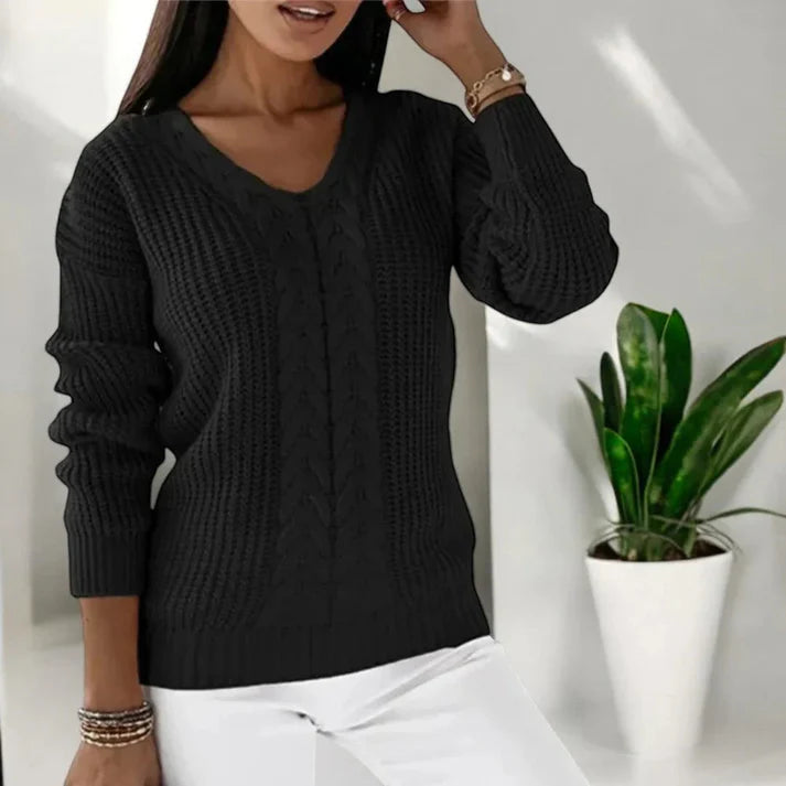LIS™ | Knitted Sweater - Maison Léa &amp; Lou