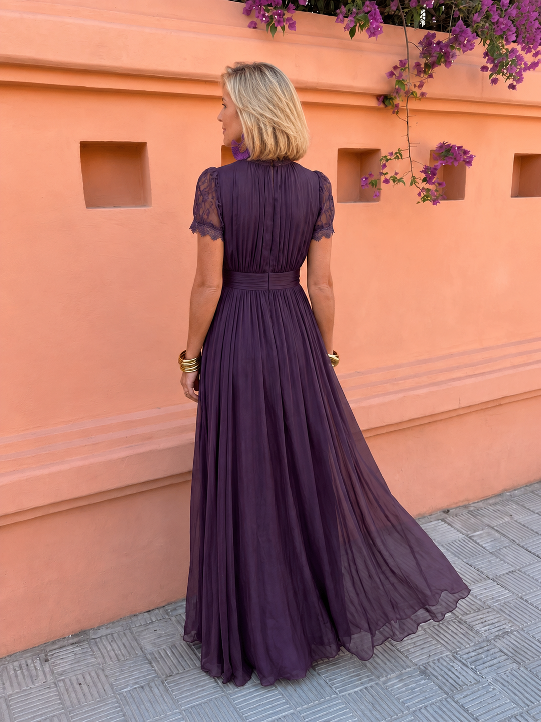 KALINA™ – ELEGANT LONG DRESS - Maison Léa &amp; Lou