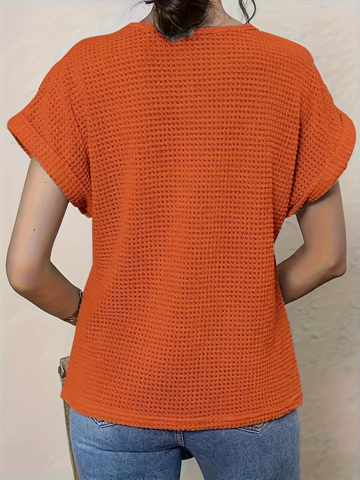 Flora™ |  Detailed Knitted Top - Maison Léa &amp; Lou