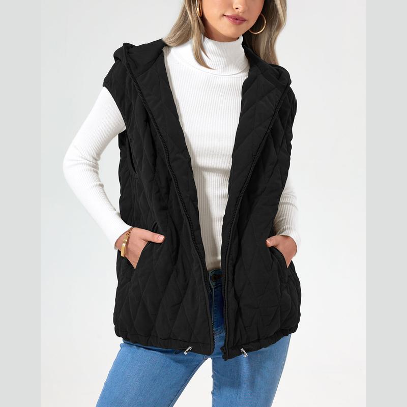 LIAM™ - Cozy Sleeveless Hooded Winter Coat with Pockets - Maison Léa & Lou