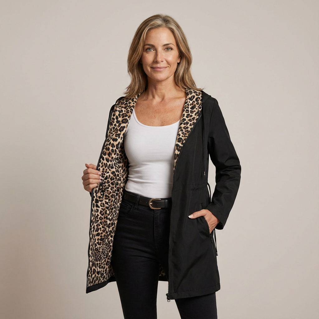 Valerie™ | Reversible Hooded Coat - Maison Léa &amp; Lou