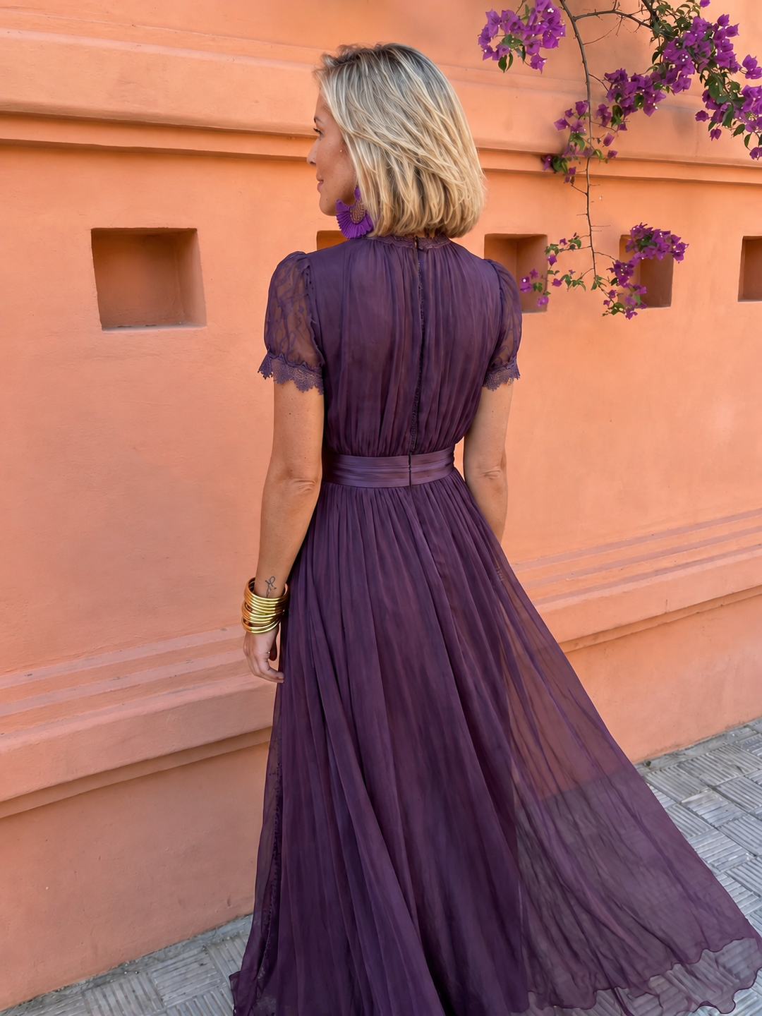 KALINA™ – ELEGANT LONG DRESS - Maison Léa &amp; Lou