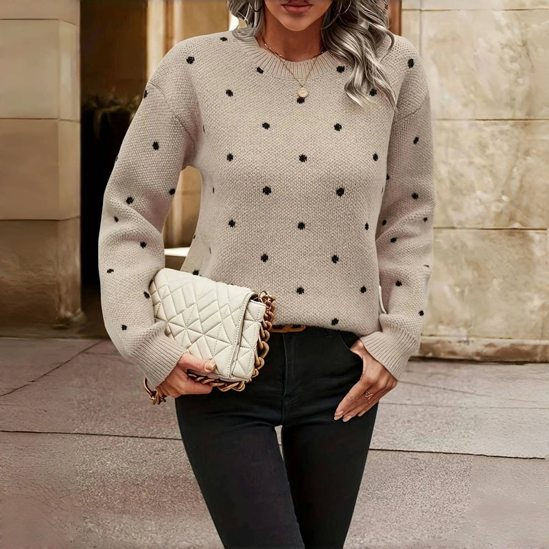 MAEVE™-  Polka Dot Sweater - Maison Léa &amp; Lou