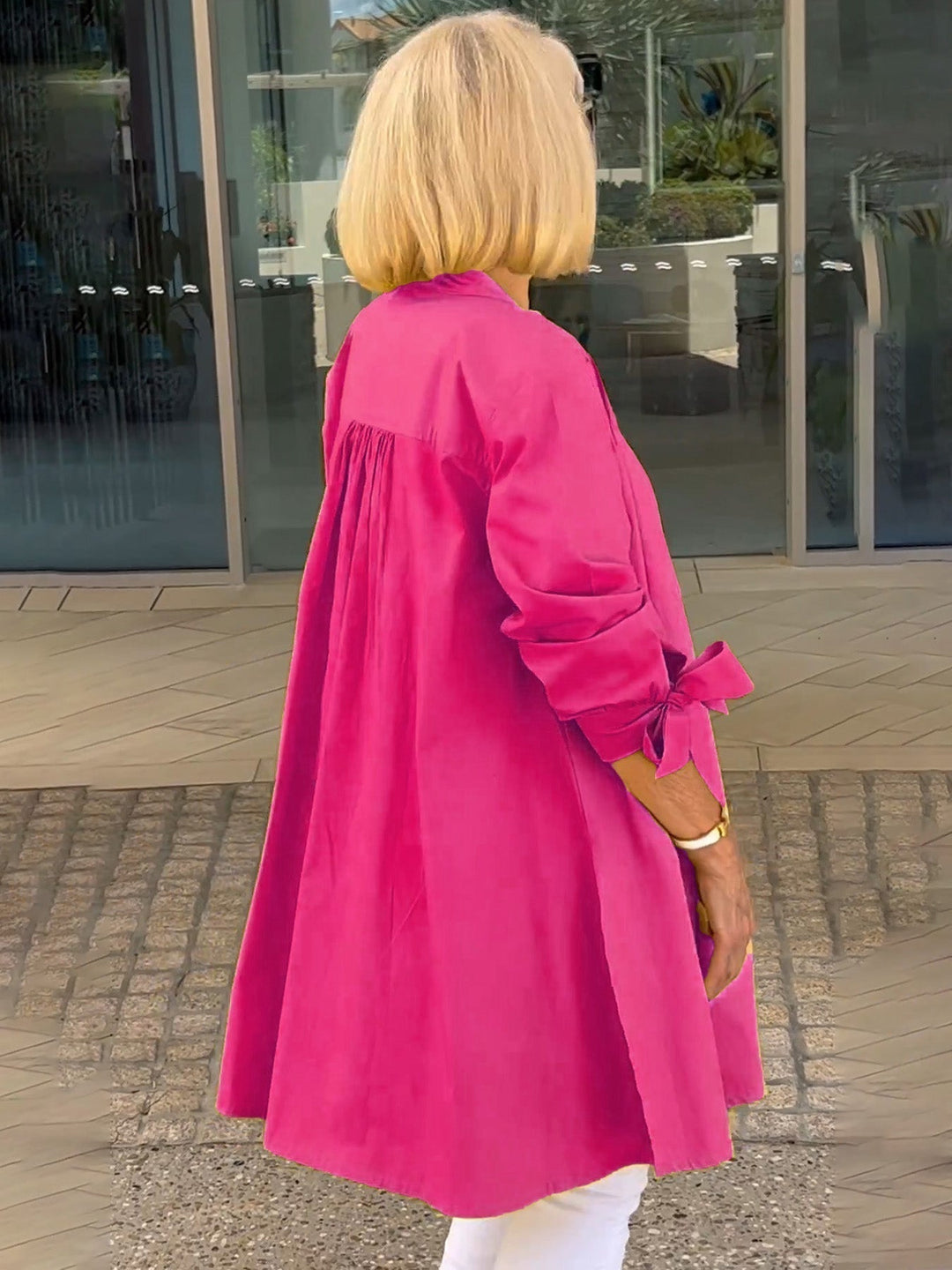 CÉLINA™ - Classy Long Shirt Jacket - Maison Léa &amp; Lou