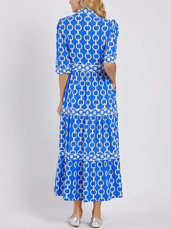 ALYANA™ - Chain Link Midi Dress - Maison Léa &amp; Lou