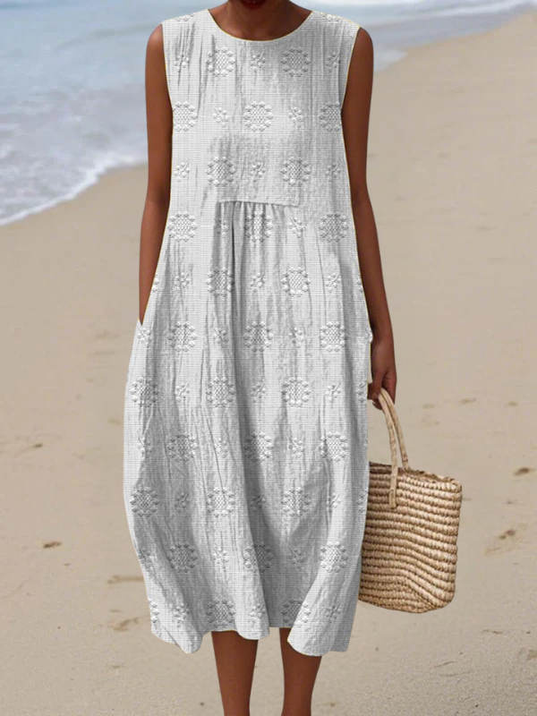 Cara™ | Comfortable Midi Dress - Maison Léa &amp; Lou