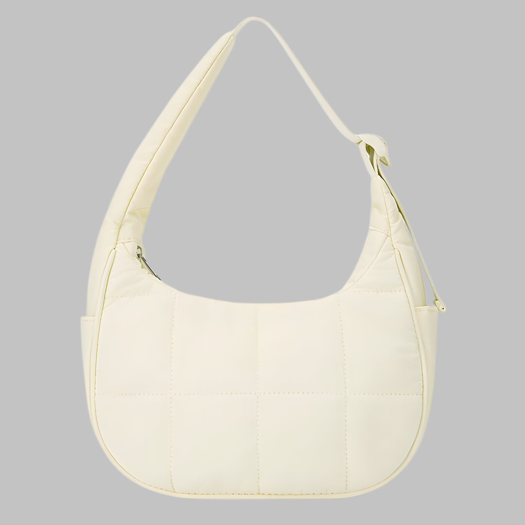 ZARIAH™ - Chic Mini Puffer Crescent Shoulder Bag - Maison Léa &amp; Lou