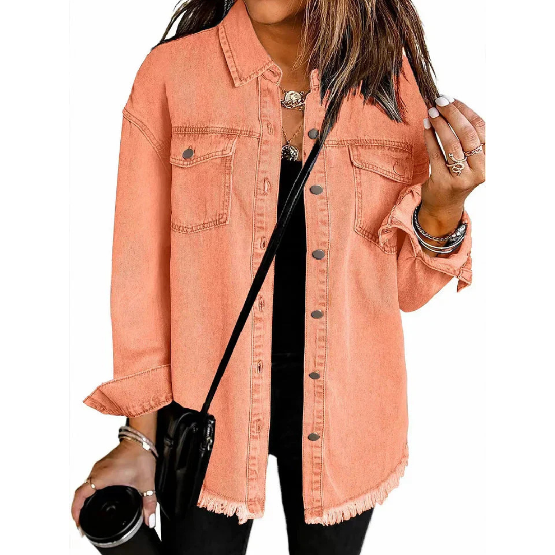 Katja™ | Denim Jacket - Maison Léa &amp; Lou
