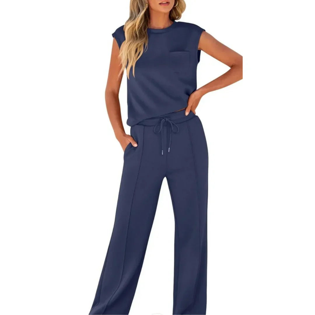 ELENA™ | Relaxed Two-Piece Set - Maison Léa &amp; Lou