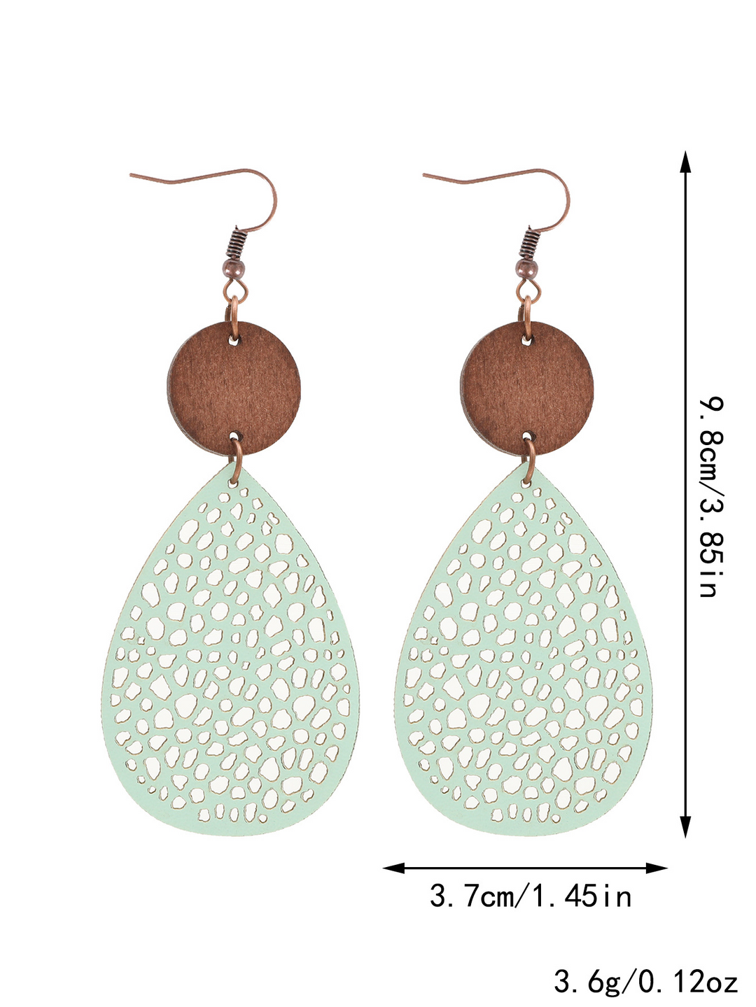 Beatryce | Vintage-Inspired Filigree Drop Earrings - Maison Léa &amp; Lou