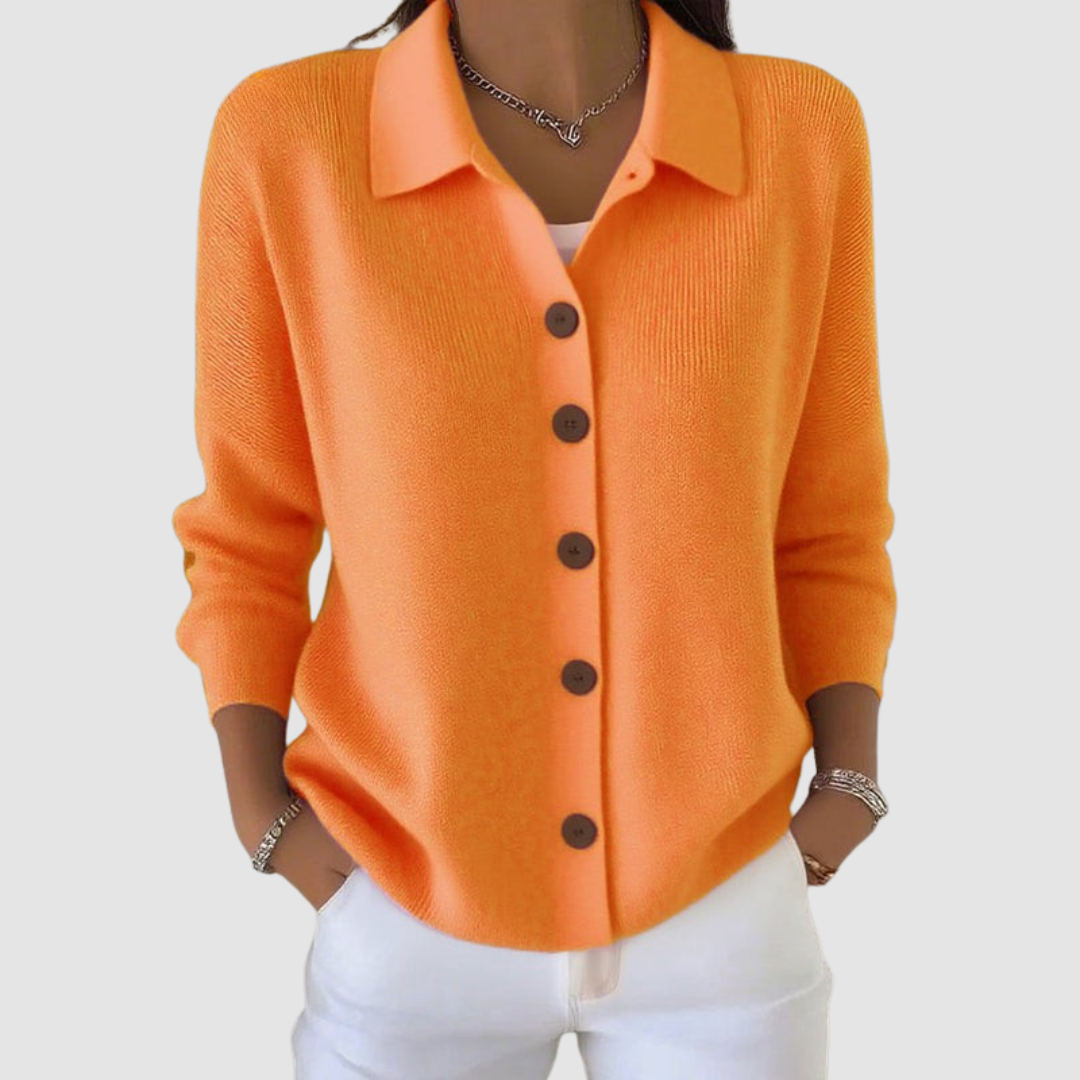 Marianne™ | Button-Up Knit Cardigan - Maison Léa & Lou