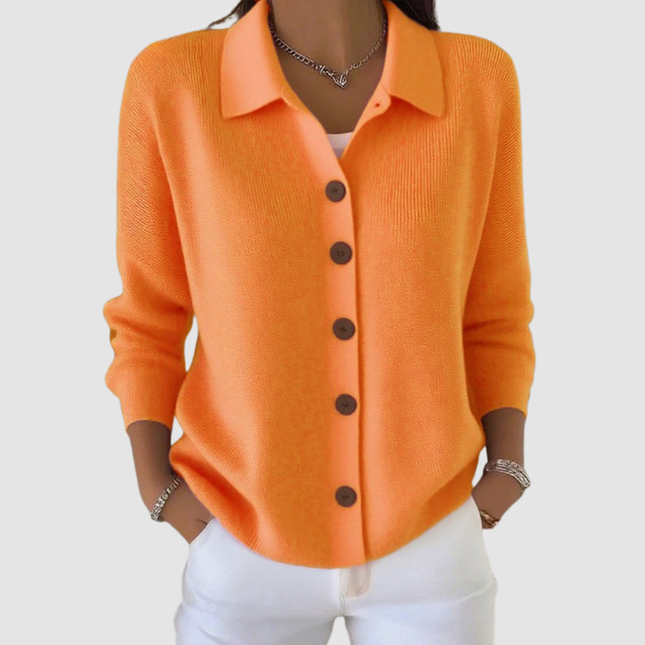 Marianne™ | Button-Up Knit Cardigan - Maison Léa &amp; Lou