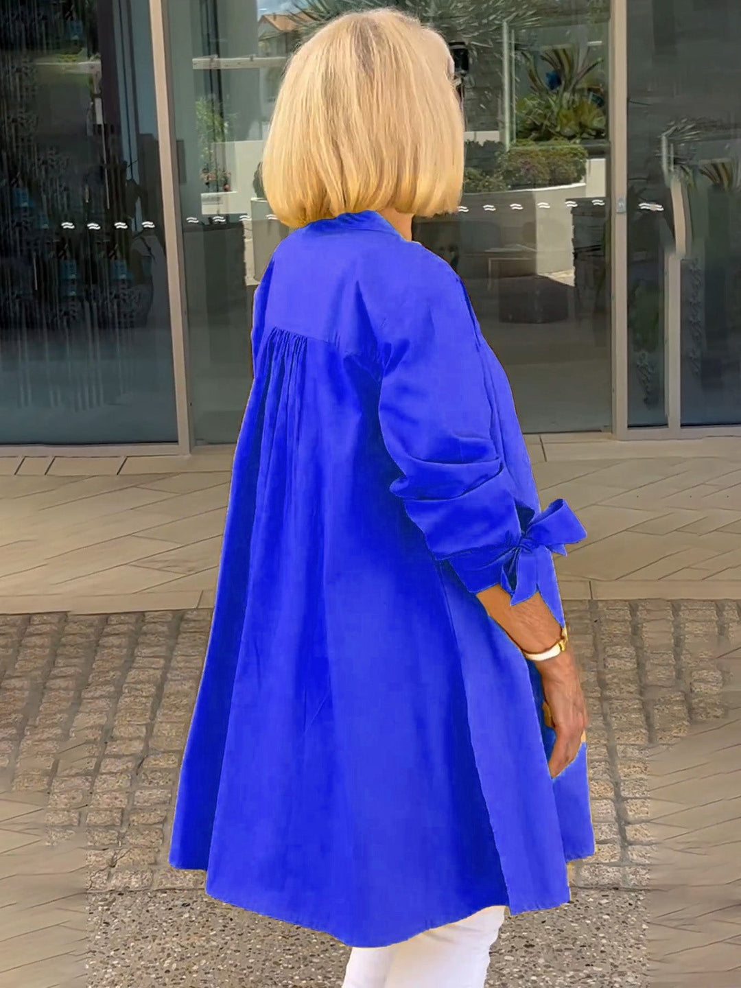 CÉLINA™ - Classy Long Shirt Jacket - Maison Léa &amp; Lou