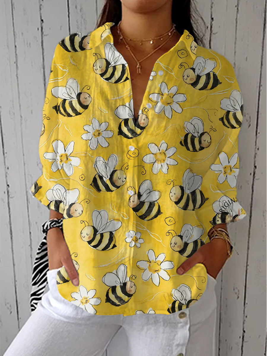 Franka | Bee Blossom Blouse - Maison Léa & Lou