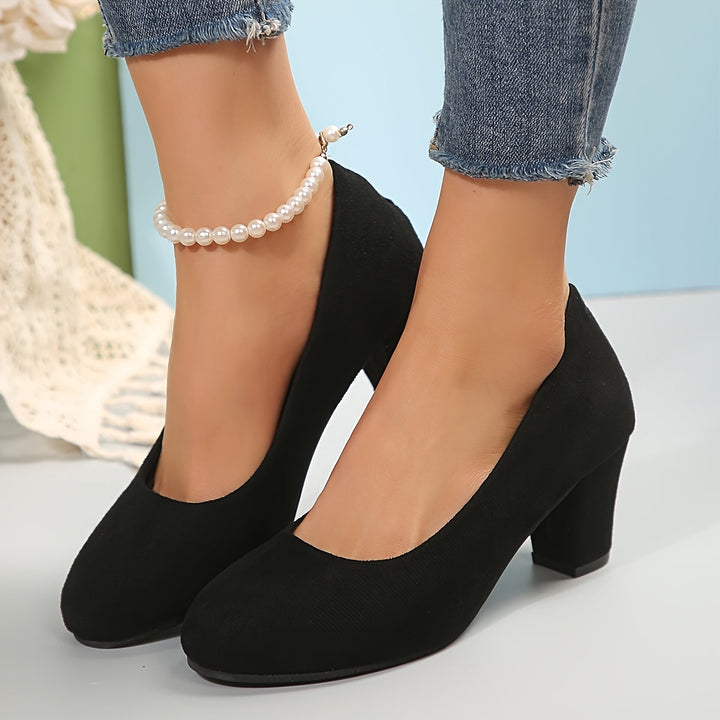 LaureEase™ Wide-Toe Comfort Heels