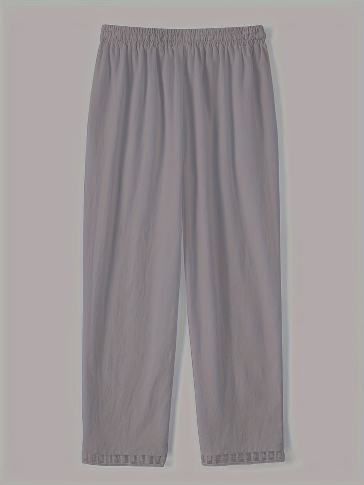 Wren – Pantaloni Cropped Relax con Dettagli a Contrasto