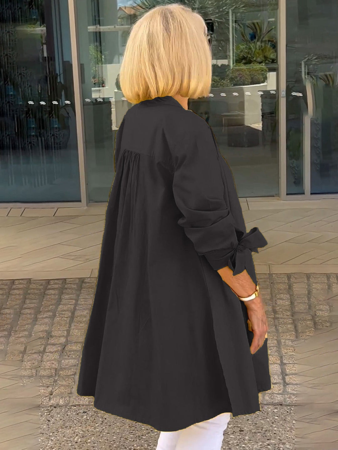 CÉLINA™ - Classy Long Shirt Jacket - Maison Léa &amp; Lou