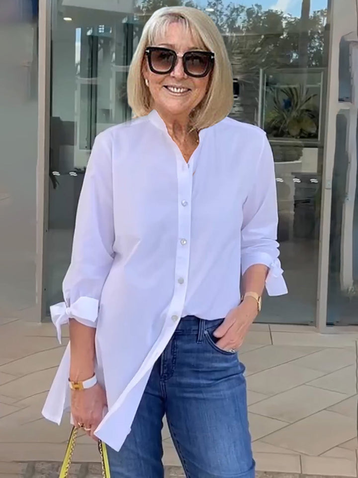 CÉLINA™ - Classy Long Shirt Jacket - Maison Léa &amp; Lou