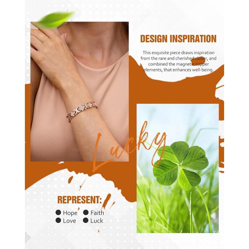 AURELIA™ – Elegant Magnetic Copper Bangle - Maison Léa &amp; Lou