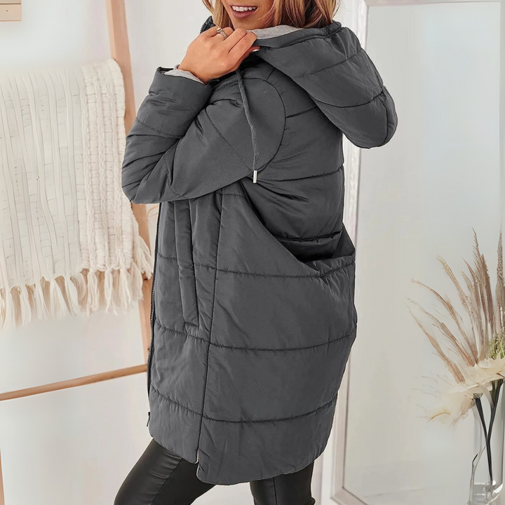 YILA™ - Casual Hooded Puffer Down Jacket - Maison Léa &amp; Lou