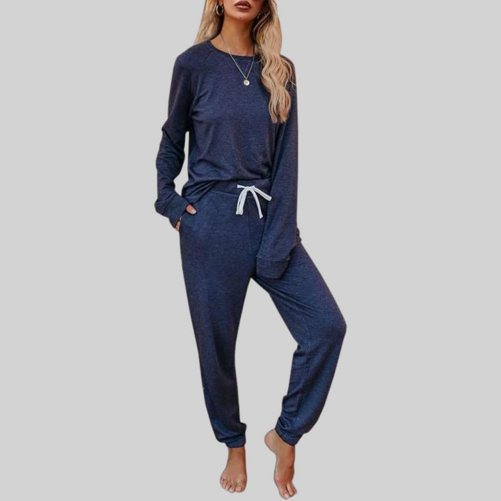 JOCELYN™ - Casual Long Sleeve and Sweatpants Set - Maison Léa &amp; Lou