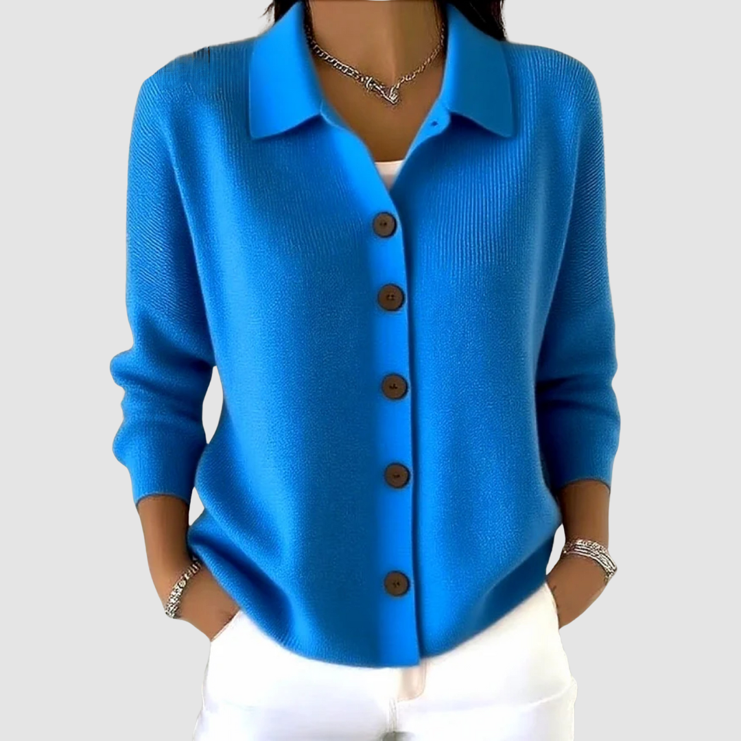 Marianne™ | Button-Up Knit Cardigan - Maison Léa &amp; Lou
