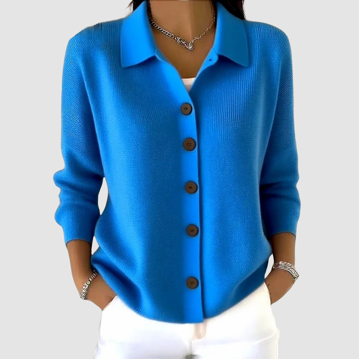 Marianne™ | Button-Up Knit Cardigan - Maison Léa &amp; Lou