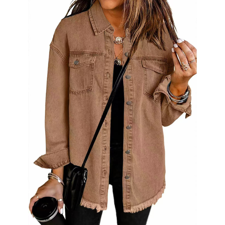 Katja™ | Denim Jacket - Maison Léa &amp; Lou