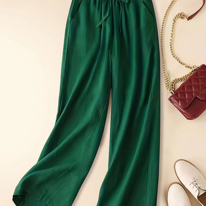 Tina - Pantaloni in Lino Relax
