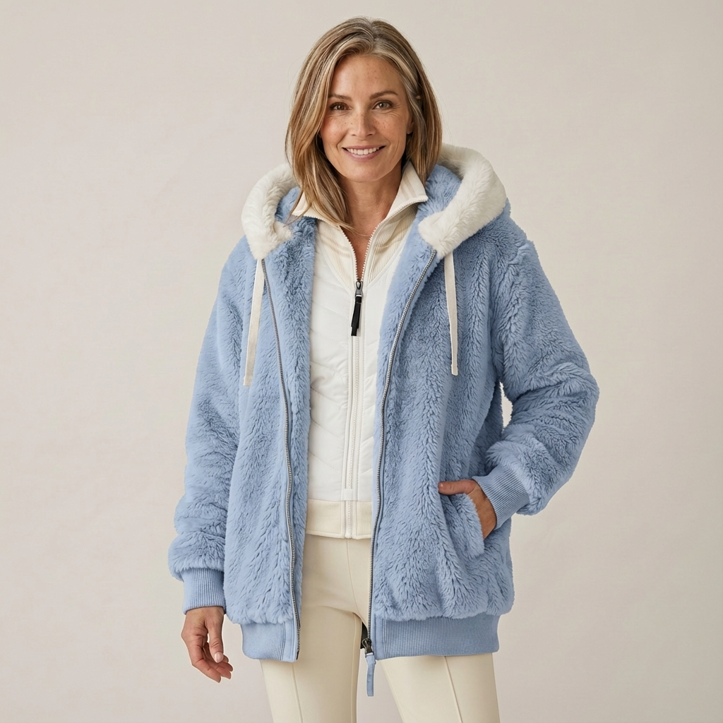 Éliane™ | Soft Hooded Jacket - Maison Léa &amp; Lou
