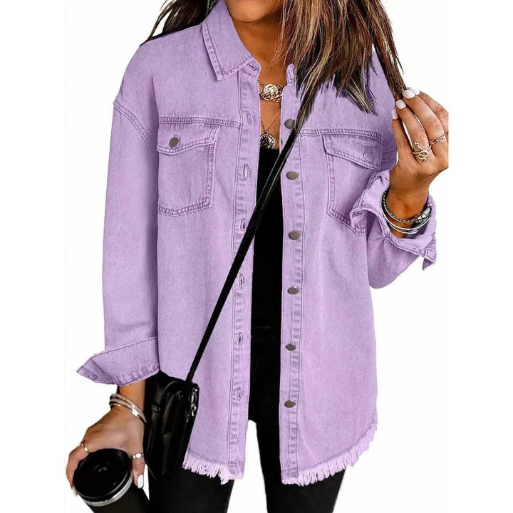 Katja™ | Denim Jacket - Maison Léa &amp; Lou