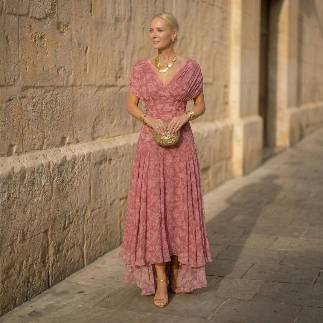 Amelia | Elegant Flowing Dress - Maison Léa & Lou